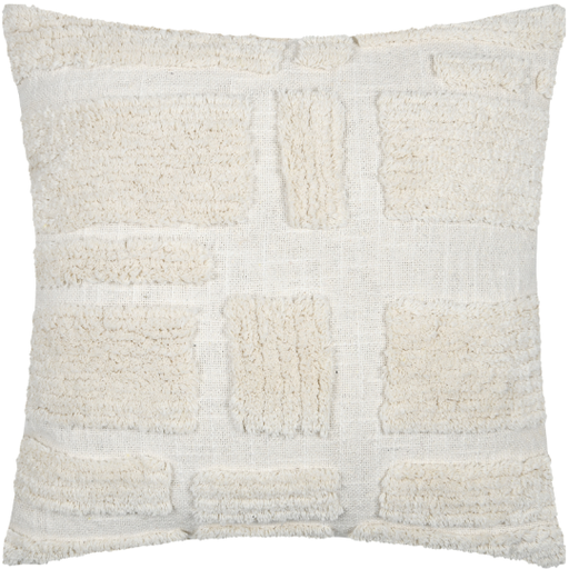 [178680-TT] Balma Pillow Ecru 18x18in