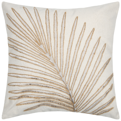 [178651-TT] Casablanca Pillow Natural Palm 16x16in