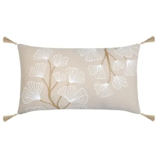 [178662-TT] Nova Bolster Pillow Natural 14x24in