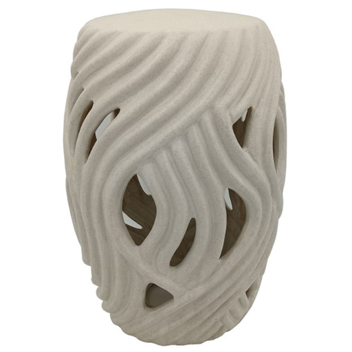 [178753-TT] Alytus Wavy Garden Stool 19in