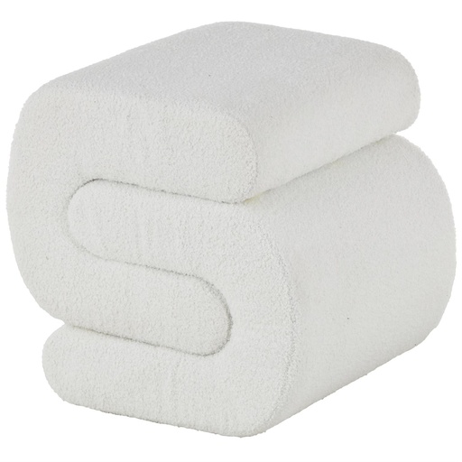 [178796-TT] Interconnected S-Shaped Ottoman 20in