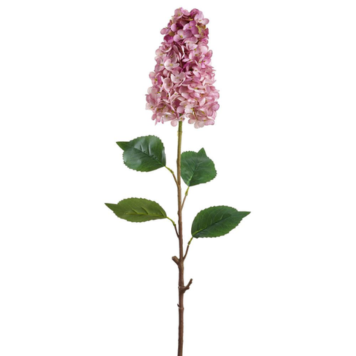 [178812-TT] Cone Hydrangea Spray Pink 28in