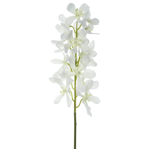 [178818-TT] Vanda Orchid Spray White 30in