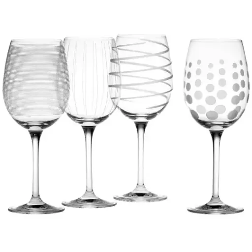 [178959-TT] Cheers White Wine Glass Set 4pc
