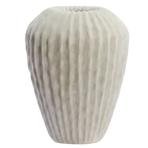 [179517-TT] Cacti Vase Beige 15in