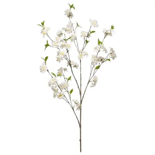 [179543-TT] Cherry Blossom Branch White 47in