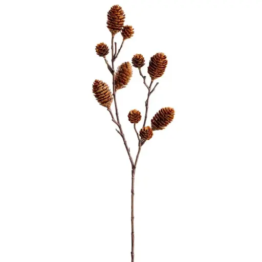 [179722-TT] Pine Cone Spray 28in