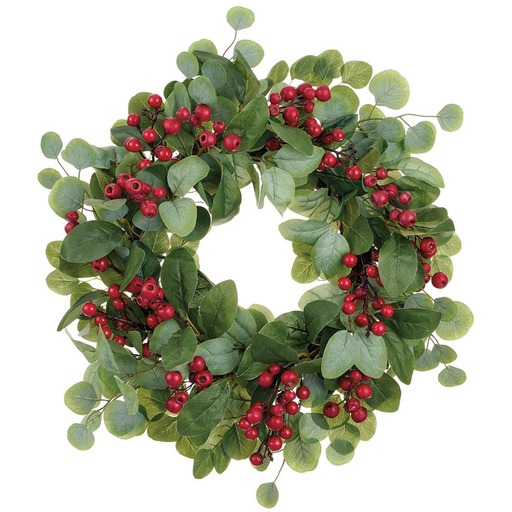 [179730-TT] Berry Wreath 26in