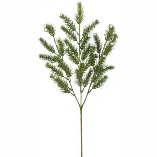 [179732-TT] Pearl Pine Spray 27in