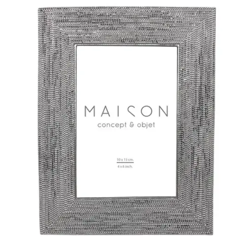 [179787-TT] Beln Photo Frame Silver 6x8in