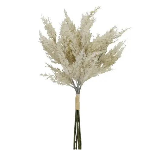 [179799-TT] Persian Flower Bouquet Beige 18in
