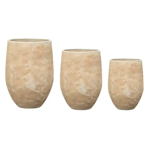 [179818-TT] Porter Planter Set Terracotta 3pc 