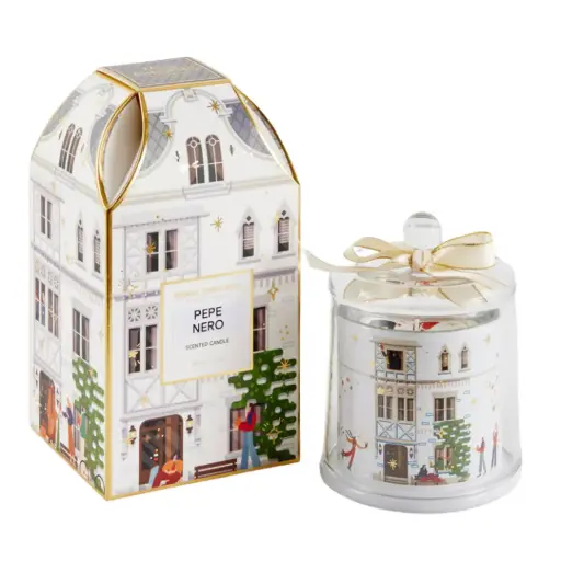 [179914-TT] Rue De Rivoli Scented Candle Black Pepper 6in