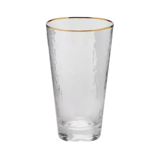 [179924-TT] Goldrim Glass 6in
