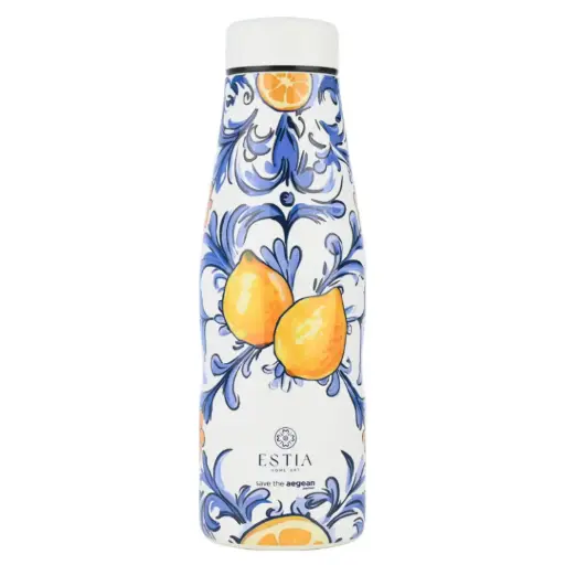 [179983-TT] Insulated Travel Flask Amalfi Coast 17.6oz