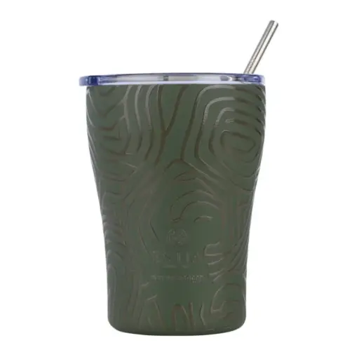 [179990-TT] Insulated Tumbler Olive Flow 12oz