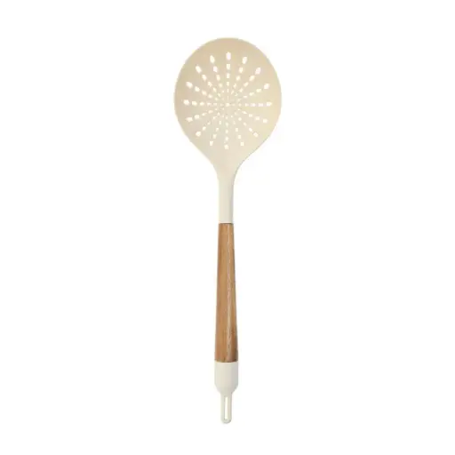 [180034-TT] Allure Slotted Spoon Ivory