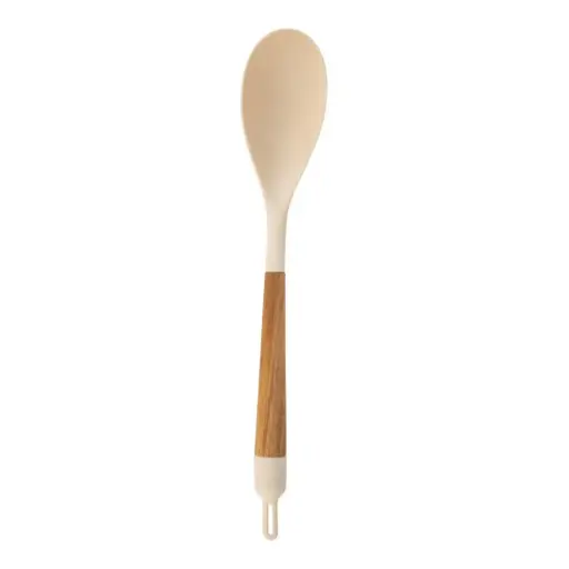 [180036-TT] Allure Cooking Spoon Ivory