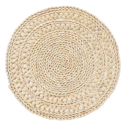 [180064-TT] Soleya Woven Round Placemat 