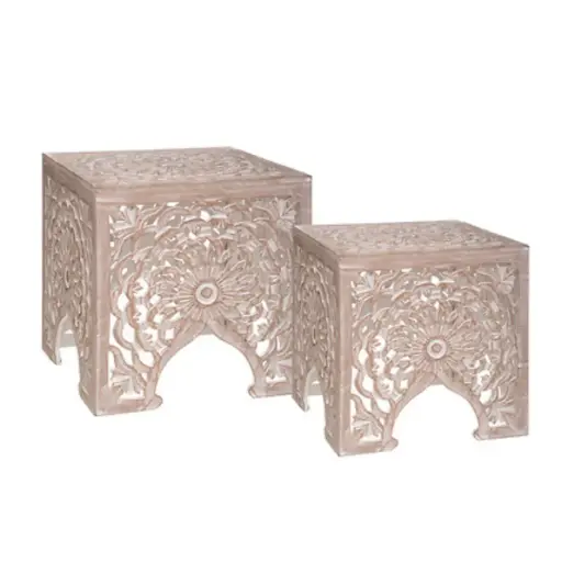 [180085-TT] Terre Sauvage Nesting Coffee Table 2pc