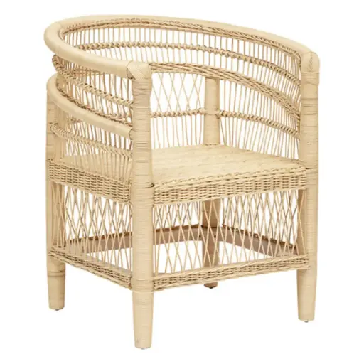 [180095-TT] Malawi Natural Malevio Armchair