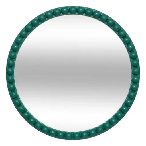 [180100-TT] Mala Wall Mirror Green 24in