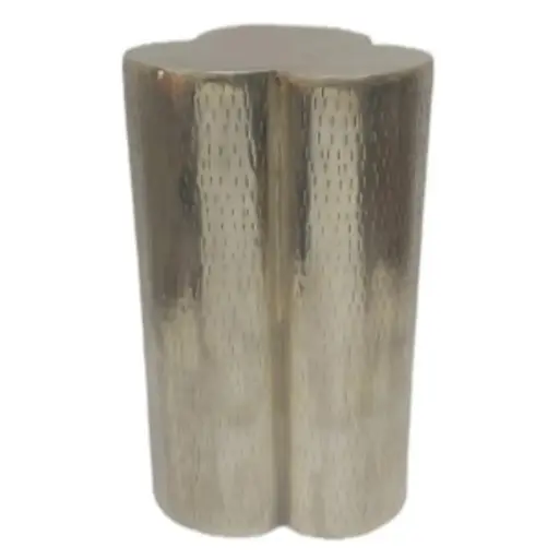 [180123-TT] Shamrock Side Table Gold 20in