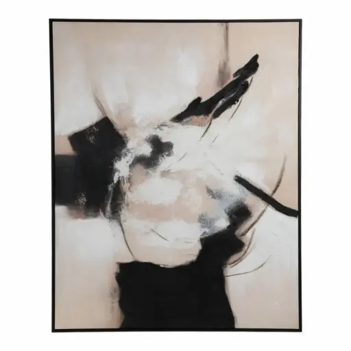 [180127-TT] Uzima Handpainted Wall Art 48x60in