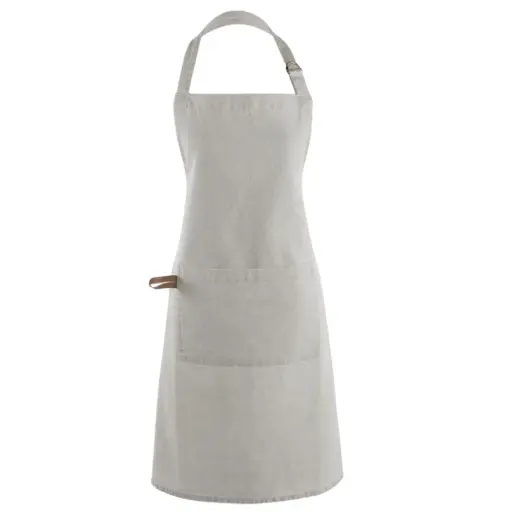 [180249-TT] Myrna Chef's Apron Grey