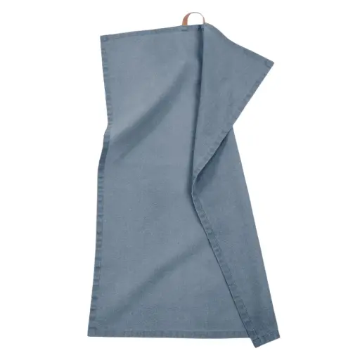 [180258-TT] Myrna Kitchen Towel Set Blue 3pc