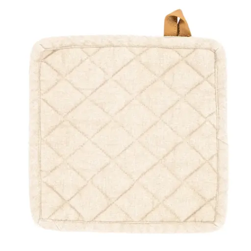 [180275-TT] Myrna Potholder Set Ivory 2pc