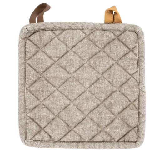 [180276-TT] Myrna Potholder Set Taupe 2pc