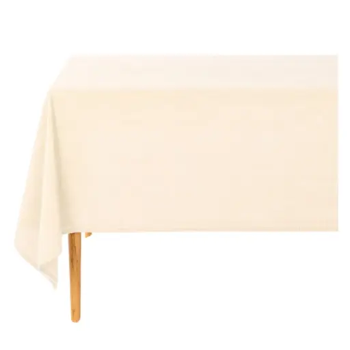 [180280-TT] Myrna Tablecloth Ivory 57x98in