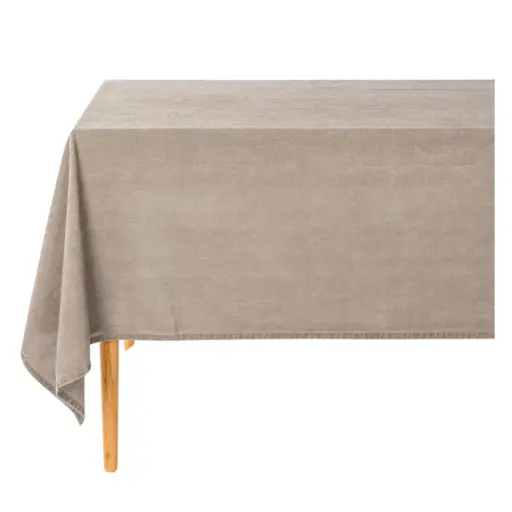 [180281-TT] Myrna Tablecloth Taupe 57x98in