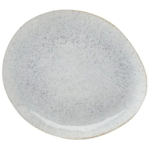 [180432-TT] Margo Oval Platter Mist 13in