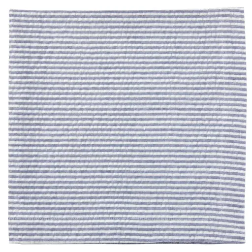 [180438-TT] Seersucker Napkin Navy