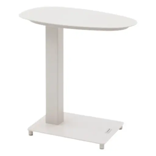 [180486-TT] Rayne C-Shaped Side Table Oat