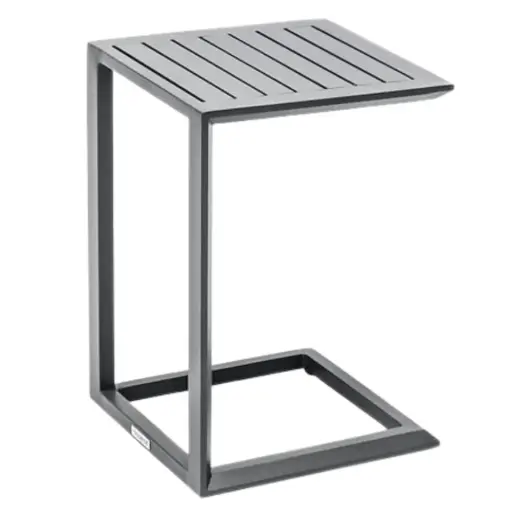 [180496-TT] Malibu Side Table Graphite