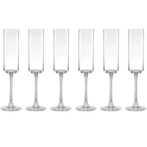 [180503-TT] Lenox Tuscany Classic Straight Edge Champagne Flute 6pc