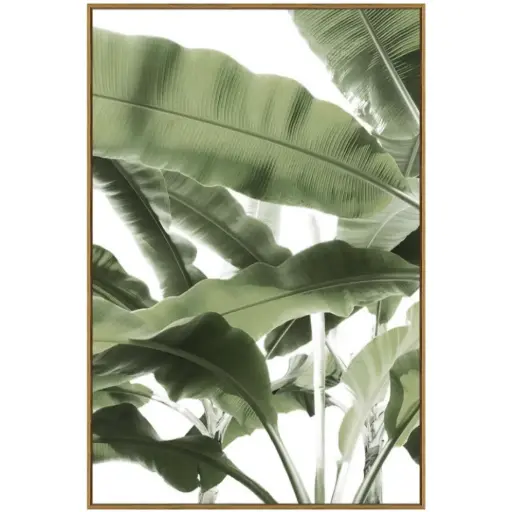 [180522-TT] Verdant Symphony II Tempered Glass Art 24x36in