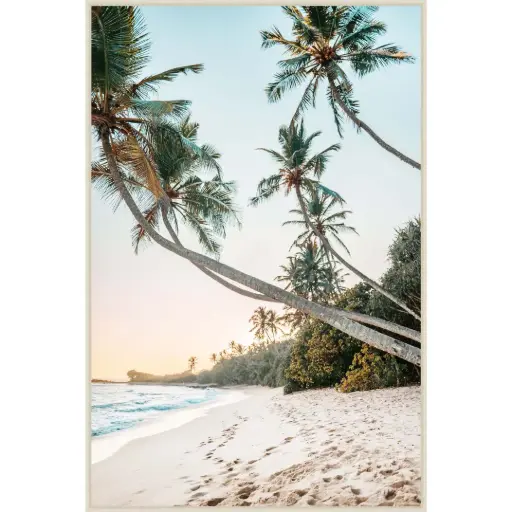 [180529-TT] Secret Shore Tempered Glass Art 40x60in