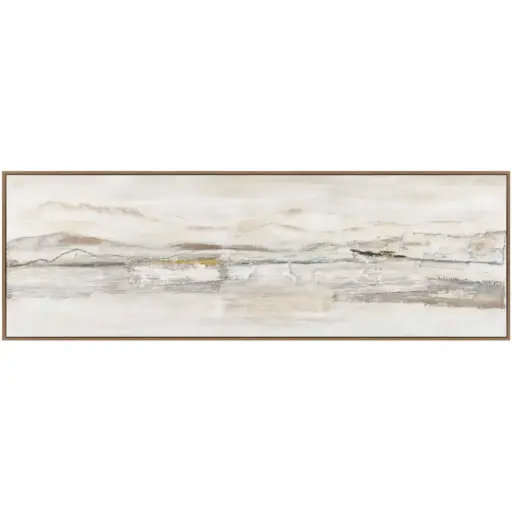 [180552-TT] Subtle Terrain Framed Canvas 20x60in