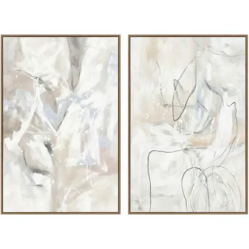 [180555-TT] Repose Framed Canvas 2pc 24x36in