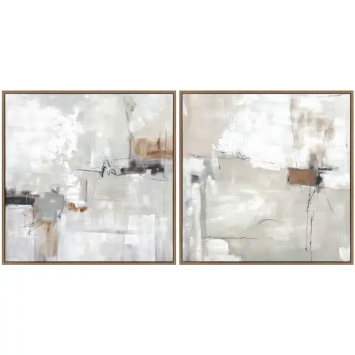 [180556-TT] Reverance Framed Canvas 2pc 24x24in