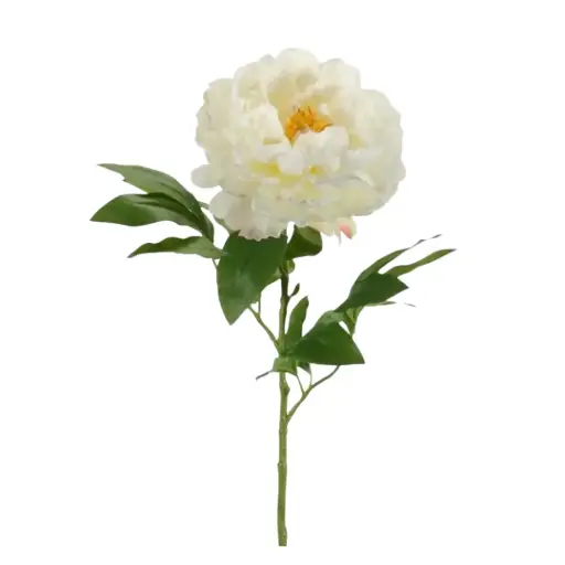 [180656-TT] Peony Spray Cream 26in