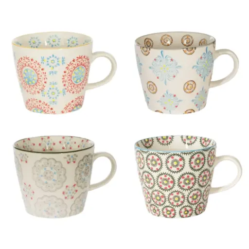 [180786-TT] Bohemian Mug Assorted 1pc