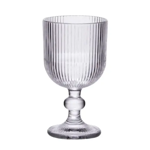 [180794-TT] Dolce Goblet Clear