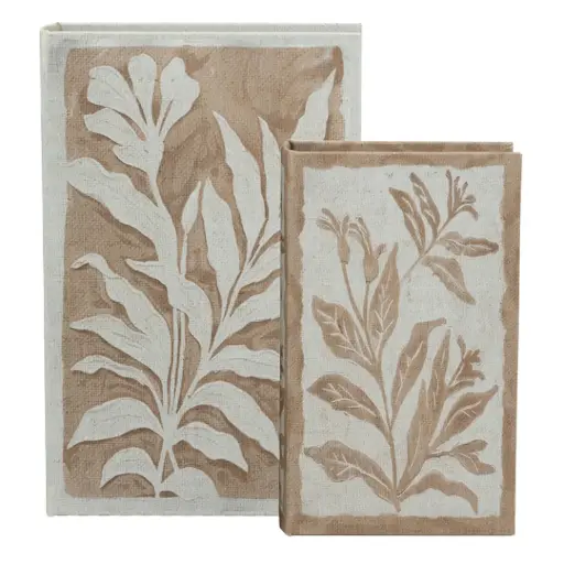 [180857-TT] Floral Book Box Set 2pc
