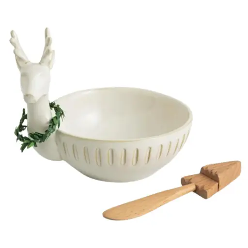[180950-TT] Deer Tidbit Dish