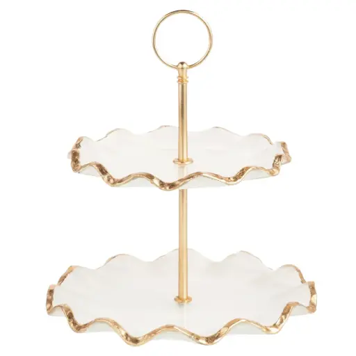 [180968-TT] Gold Edge Tiered Server 10x8in